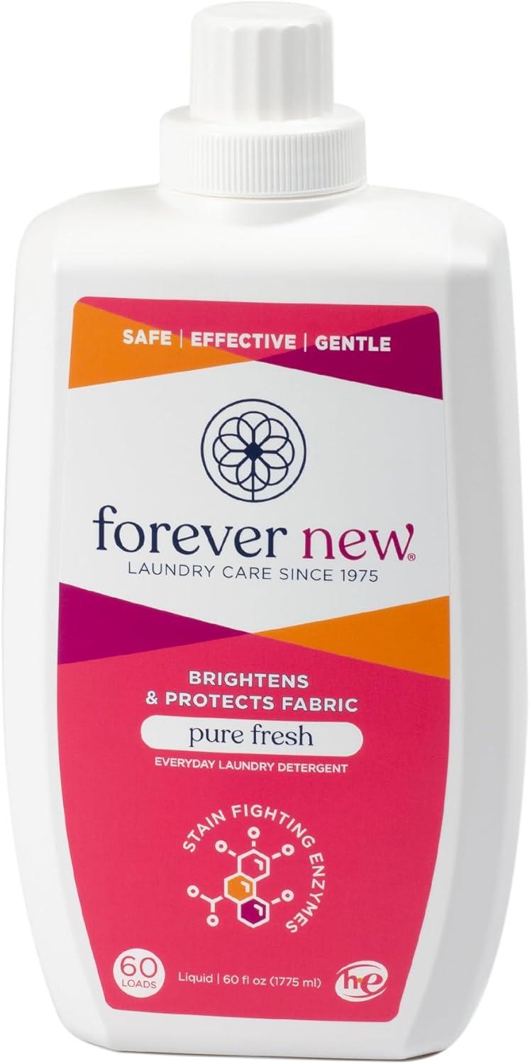 image:imageEveryday Liquid Laundry Detergent Pure Fresh Scent Hypoallergenic EnzymedBased Odor Control 60 fl ozPure Fresh