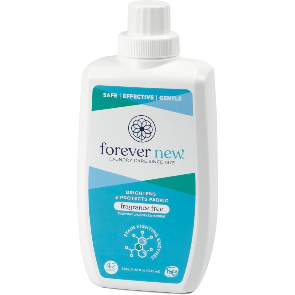image:imageEveryday Liquid Laundry Detergent Pure Fresh Scent Hypoallergenic EnzymedBased Odor Control 60 fl ozFragrance Free