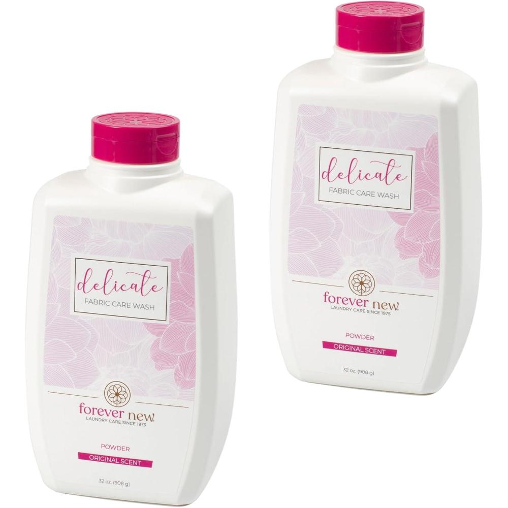image:imageFOREVER NEW Granular Detergent Powder Delicate Laundry Care Wash Original Scented 32 Oz32 Ounce Pack of 2