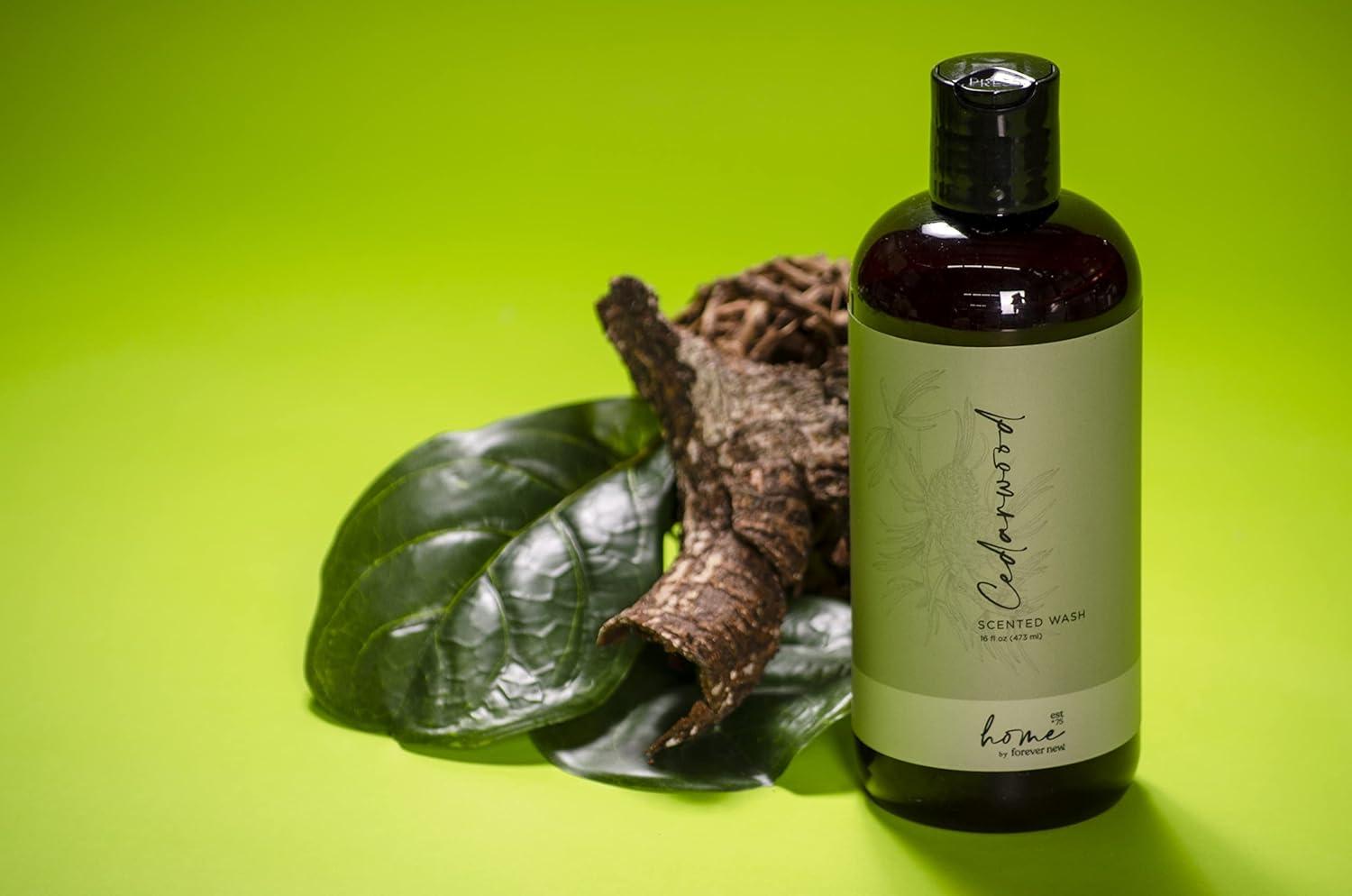 image:imageHome by Forever New Scented Liquid Laundry Detergent Bergamot 16 Fl Oz Perfect for Washing Towels Bed Linens Clothing and MoreCedar
