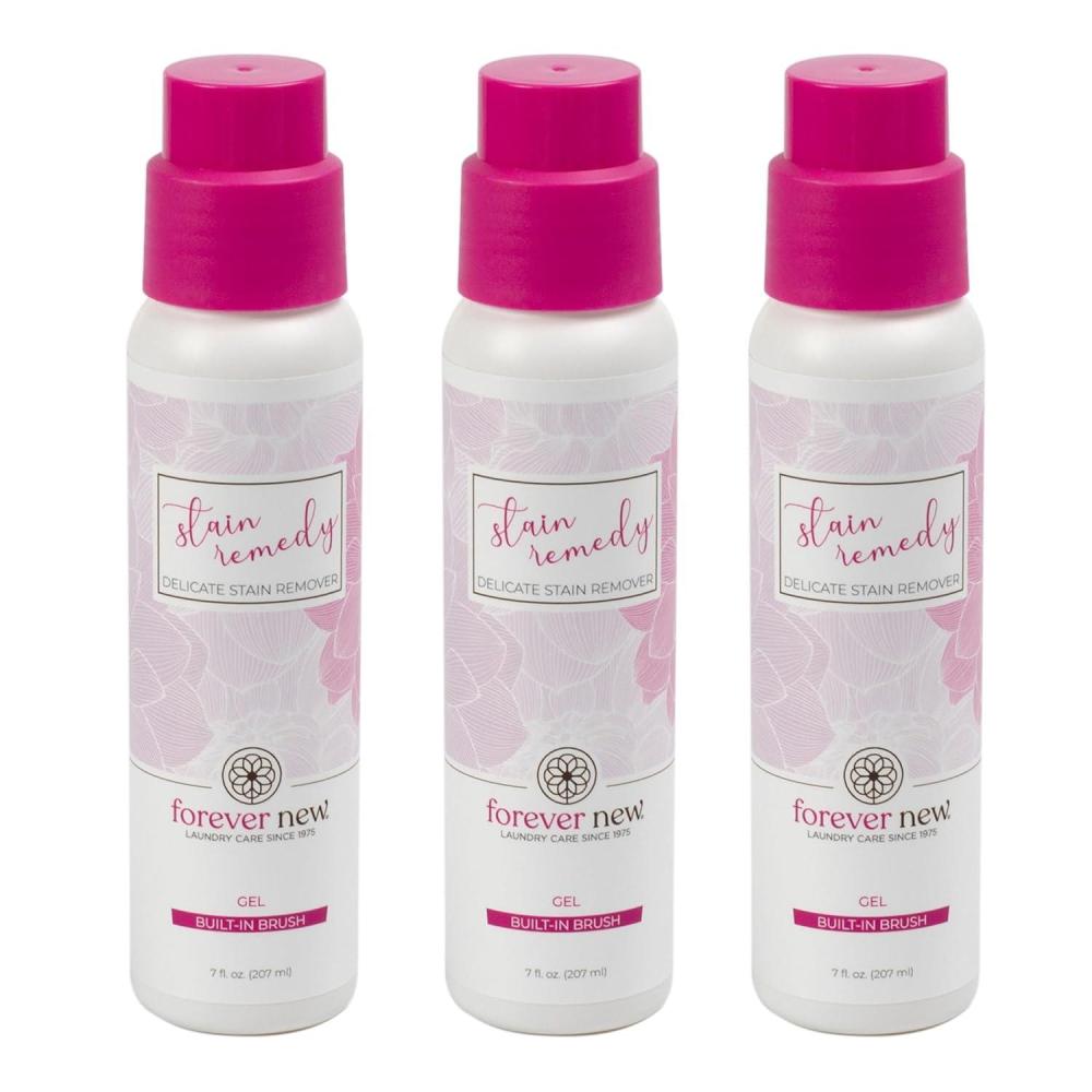 image:imageFOREVER NEW 3 pk 7 Fl Oz Stain Remedy Liquid Fabric Stain Remover Builtin Brush Scented 21 Fl Oz Total