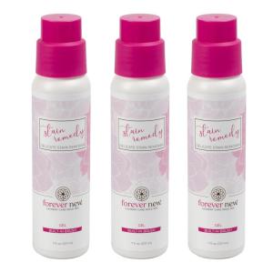 FOREVER NEW (3 pk) 7 Fl Oz Stain Remedy Liquid – Fabric Stain Remover – Built-in Brush, Scented, (21 Fl Oz Total)
